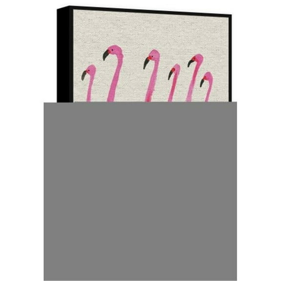 Marmont Hill Mh-Alkfas-9022-Bffdl-60 60" X 40" "Flamants Roses Ii" Framed Giclee Painting