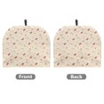 thumbnail image 2 of HELLHERO Coffee Bow Pattern Teapot Dust Cover Polyester Canvas for Restaurant Tea Lover, 2 of 8