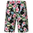 thumbnail image 6 of SSLR Men Hawaiian Shirt + Shorts Suits Casual Short Sleeve Button Down Beach Shirt Sets, 6 of 7