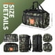 thumbnail image 2 of Bolsas impermeables para altavoces compatibles con Bluetooth para PARTYBOX 110 camuflaje, 2 of 5