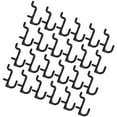 thumbnail image 1 of KAKOWELY 80pcs Pegboard Tool Utility Hooks for Home Use with Black Plastic, 1 of 8
