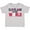 AC-Heather Grey, variant on Cleveland Vs. the World Blue and Red with Baseball Boys or Girls Toddler T-Shirt