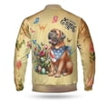 thumbnail image 2 of Mastiff Celebrates Spring and Enjoys a Happy Easter All Over Print 3D Baseball Jacket Mastiffs Dog Lover Gifts Idea Bomber Jacket Softball - 02001, 2 of 6