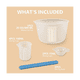 thumbnail image 4 of Vasos medidores de silicona para resina epoxi, suministros de resina con vasos de silicona de 600 y 100 ml, varillas mezcladoras de silicona, herramienta para mezclar, 4 of 5