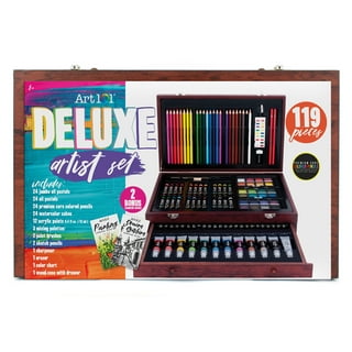 Art 101 Glow & Neon Drawing/Painting Art Set, 61pcs, BRAND NEW DAMAGED  PACKAGE