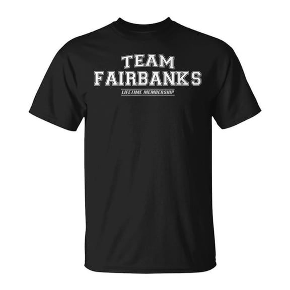 Team Fairbanks Proud Family Surname Last Name TShirt