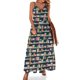 thumbnail image 1 of Vestido sin mangas Tea & Books Conjuntos de verano para mujer Ropa de mujer Vestido de vendaje de verano, 1 of 7