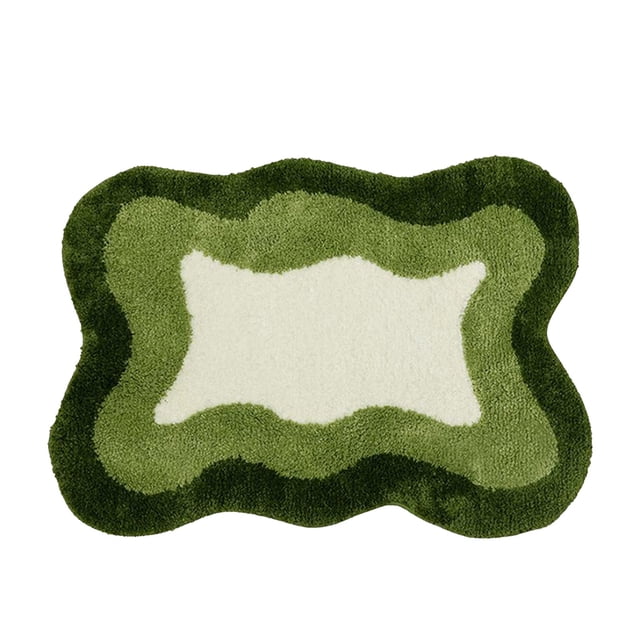 Bath Mats for Bathroom,Bath Rug Thick Soft Absorbent Rubber Backing Dry Microfiber Mats Machine Washable Rugs for Shower Floor Bathroom Runner Bathmat Accessories Decor