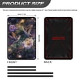 thumbnail image 3 of Yuyamidu Hummingbird RV Door Window Shade for Inside Camper Purple Flower Privacy Screen Window Decorative Cover Travel Trailer Motorhome Door Window Sun Shade Accessories, 3 of 7