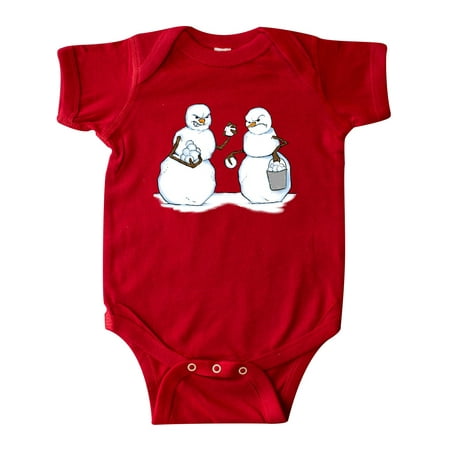 

Inktastic Snowmen Army Gift Baby Boy or Baby Girl Bodysuit