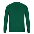 thumbnail image 5 of Yiliang Pullover Sweater for Men Fall and Winter Long Sleeve Warm and Thermal Top Clothes ,Army Green,M, 5 of 6