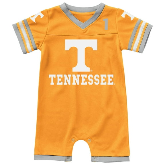 Infant Colosseum Tennessee Orange Tennessee Volunteers Bumpo Football Romper