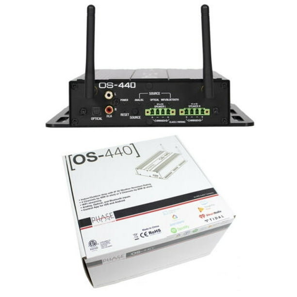 Outdoor Wireless Bluetooth Amplifier 80W 2/4 Channel Home Audio Sound