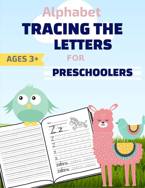 alphabet tracing the letters tracing book for kids