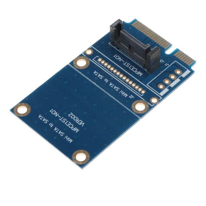 MagiDeal mSATA Mini PCI-e SATA SSD Slot to 7 Pin SATA HDD Converter Card Adapter 48x28x6mm MagiDeal mSATA Mini PCI-e SATA SSD Slot to 7 Pin SATA HDD Converter Card Adapter 48x28x6mm