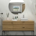 thumbnail image 5 of 15.69"×15.69"×5.13" White Ceramic Rectangular Countertop Bathroom Sink, 5 of 10