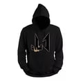 thumbnail image 1 of Hoodie Sudadera Ct Invertido Volteado Enfrente Grande Corrid, 1 of 2