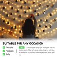 thumbnail image 6 of DAYBETTER 33ft Battery Operated String Lights, Warm White Fairy Lights with Remote, for Bedroom, Backyard, Wedding, 6 of 7