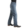 thumbnail image 3 of Cinch Men's Label 2.0 Medium Wash Loose Fit Tapered Denim Jeans Indigo 46W x 34L  US, 3 of 3
