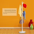 thumbnail image 2 of Sonew Coat Rack , Clothes Hanger,Wooden Hanger Floor Standing Coat Rack Home Furniture Clothes Round Base Rack, 2 of 8