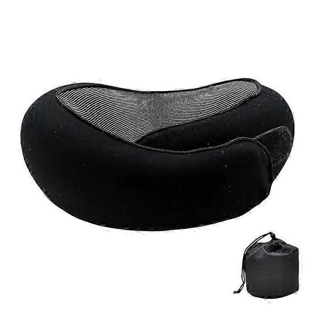 Travel Neck Pillow U-shaped Memory Cotton Neck Pillows Massage Neck Pillow Sleeping Airplane Pillow Cervical Healthcare Pillow