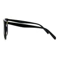 thumbnail image 3 of Oversize Thin Plastic Flat Top Mob Color Oceanic Gradient Lens Sunglasses Black Purple Pink, 3 of 4