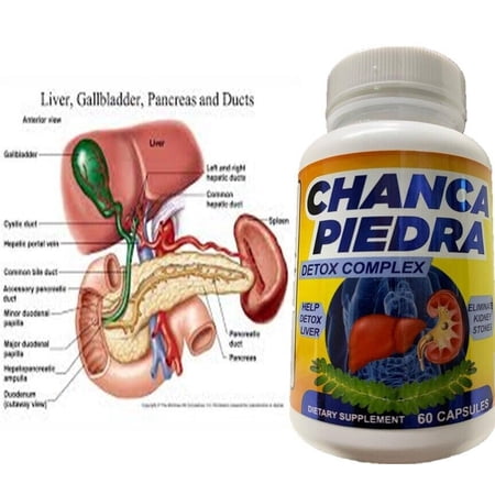 Chanca Piedra Liver Cleanse Detox & Repair Formula KIDNEY Gallbladder Fast-Acting DETOX herbal 60 Capsule