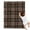Brown Beige Checkerboard, variant on Brown Beige Checkerboard Checkered Pattern Blanket,Comfortable Soft Flannel Throw Blanket,All Season,Warm Lightweight Blankets for Sofa Bed Couch Living Room Chair,30"x40"