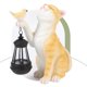 thumbnail image 3 of Solar Decor Animal Lamp Cute Solar Little Cats Lamp Resin Mini Cats Outdoor Lantern Garden Yard Bal, 3 of 5