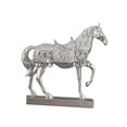 thumbnail image 4 of Estatuilla de caballo Zulema figura decorativa de resina moderna 25 cm x 5 cm x 14.96 pulgadas, 4 of 8