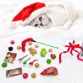 thumbnail image 2 of Holiday Time Bas-Jouet pour Chat de 21 Pcs, Brun, 2 of 3