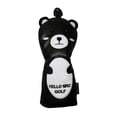 thumbnail image 1 of Funda protectora para cabeza de Golf, funda para cabeza de palo de Golf, bonito oso duradero, piel sintética suave FW kusrkot Cubierta de la cabeza del palo de golf, 1 of 8