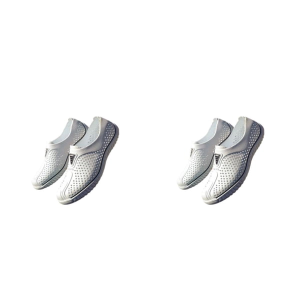 Qarigey Zapatillas transpirables de verano para hombre, zapatillas de espuma antideslizantes para playa hueca para exteriores, calzado informal Type1 NO1