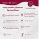 thumbnail image 2 of Vino Rosado Chateau Camou Rose 750 ml Vid Mexicana Vino Rosado, 2 of 5