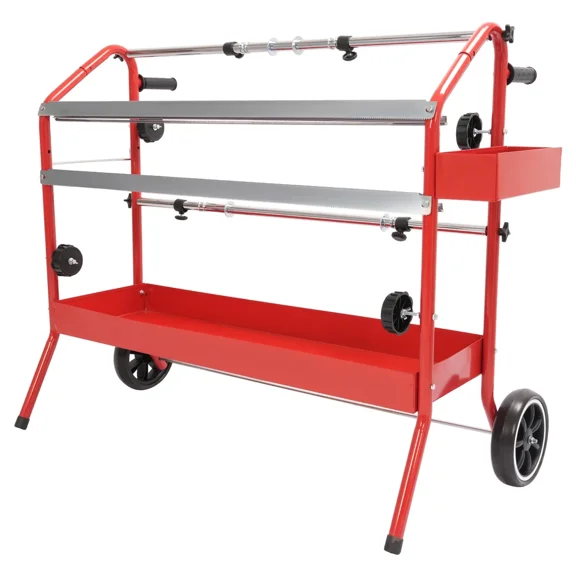 Kojem Mobile 36" Multi-Roll Masking Paper Machine W/ Storage Trays Auto Body Paint