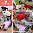 thumbnail image 3 of KYEESE Dog Sweater, Red Turtleneck Sweater Dress with Bowtie, Dog Sweater for Large Dogs, 3XL, 3 of 7