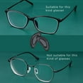 thumbnail image 5 of Nogis Soft Nose Pads Self Adhesive Non-Slip Eyeglass Nose Pads, Thin Nosepads for Eyeglasses Sunglasses Glasses,20Pairs, 2MM Black Color, 5 of 9