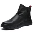 thumbnail image 5 of Zapatos de hombre Otoño Zapatos casuales de caña alta para hombre Estilo coreano de moda Personalizado de moda, 5 of 5