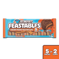 thumbnail image 2 of MrBeast Chocolates Peanut Butter Cups Pack de 3 Paquetes con 5 Sobres c/u T 600 g, 2 of 7