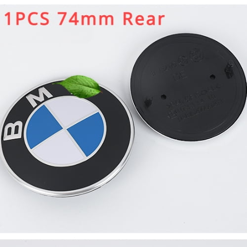 45/74/82mm/56mm/68mm Auto Car Styling Emblem Badge Front Rear Trunk Logo steering wheel wheel hub cap Sticker For M accessor 74MM