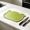 thumbnail image 2 of Miwamany Double Sided Plastic Cutting Board, Non Slip Thick Chopping Board for Meat and Vegetables, Dishwasher Safe TPU Kitchen Cutting Board with Leakage Groove (13x10.6in), 2 of 7