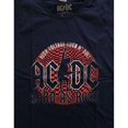 thumbnail image 2 of AC/DC - Camiseta Hard As Rock para Mujer (Azul Marino), 2 of 2