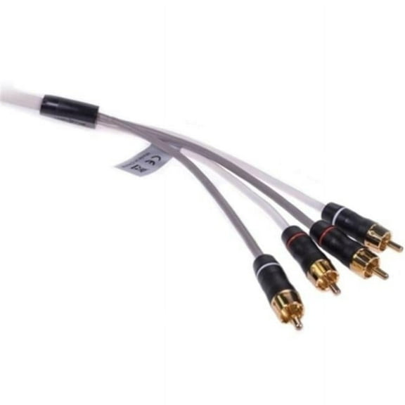 FUS-010-12618-00 6 ft. 4 Way Twisted Shielded RCA Cable