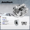 thumbnail image 3 of AutoShack Front New Brake Caliper Assembly with Bracket Driver Side Replacement for 2018 2019 2020 Honda Accord 1.5L 2.0L FWD BC8476, 3 of 5