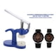 thumbnail image 5 of Herramienta de reparación de prensador de relojero con 12 matrices azules para tapa trasera de reloj, 5 of 14