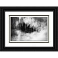 thumbnail image 1 of Stefan, Jacek 14x11 Black Ornate Wood Framed with Double Matting Museum Art Print Titled - Agharta III, 1 of 4