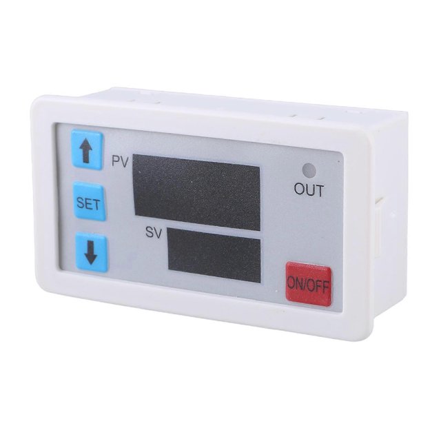 Adjustable Timing Relays Control Module ith Digital LED Indicates Plastic For Home Automation & Electrical Equipment
