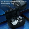 thumbnail image 4 of Oggfader Wireless Earbuds Wireless Earbuds Bluetooth In Ear Weight Headphones Built in Microphone Immersive Sound With Charging Case Black, 4 of 7