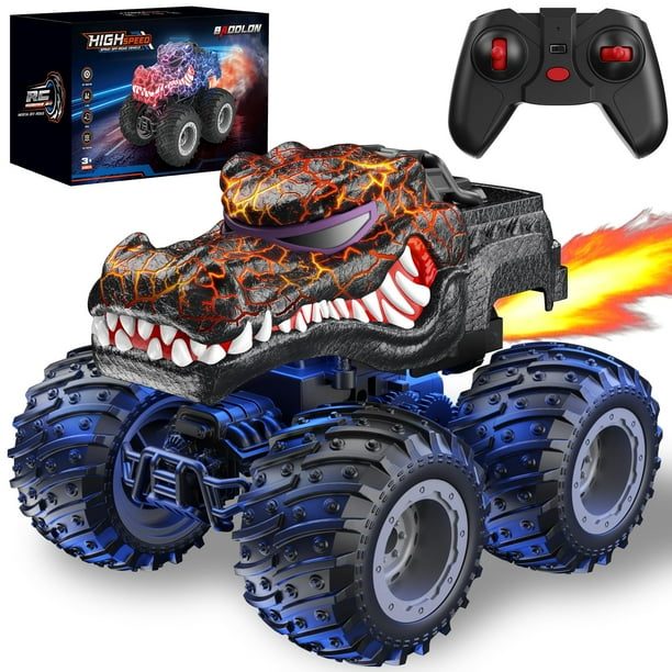 Monster Car BAODLON Crocodile Truck con control remoto para niños de 3 a 8 años