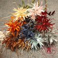 thumbnail image 4 of Epiphyllum blanco dorado de 35 pulgadas para decoración de sala de estar, arreglo floral de simulación, banquete de boda, suministros de decoración de ventana, nuevo, 4 of 4